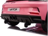 Elektromobilis Porsche 911 GT3 rožinis MP4