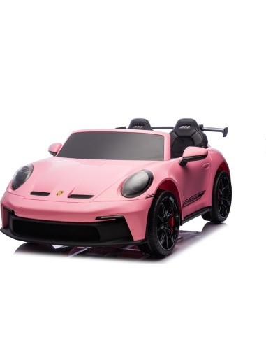 Elektromobilis Porsche 911 GT3 rožinis MP4