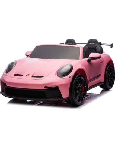 Elektromobilis Porsche 911 GT3 rožinis MP4