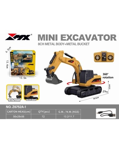 R/C Excavator Metal Parts
