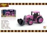 Pink Tractor 1:16 with Lights and Sound Function