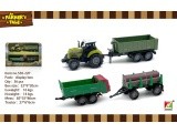 1:48 Tractor with Lights and Sound Function + Trailers