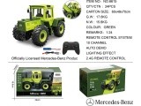 Tractor Green 1:24 with remote control Mercedes Benz