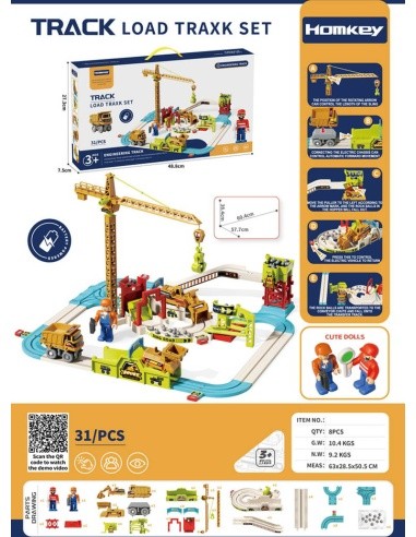Construction Site with Railway + Accessories