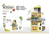Kitchen Kitchenette with Light and Sound Function 63 pcs. Green