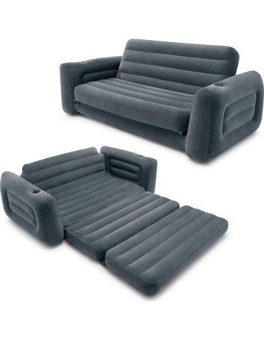 Inflatable sofa bed convertible mattress 2-in-1 INTEX 66552