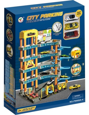GIGA 4-level car park with lift + accessories