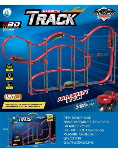 MEGA Magnetic car track + accessories