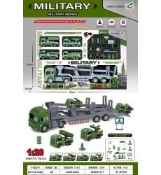 MEGA Truck and Vehicle Set + Accessories Military Edition