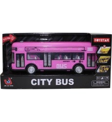 Pink Bus with Sound and Lights Function