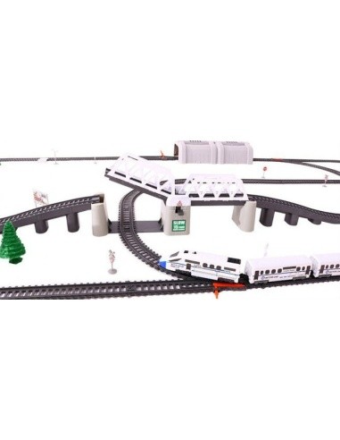 A huge Queue Train Tracks 914 cm