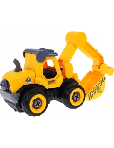 Excavator construction with sounds