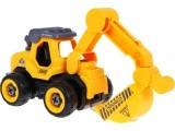 Excavator construction with sounds