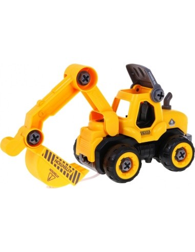 Excavator construction with sounds