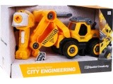 Excavator construction with sounds
