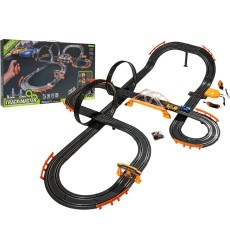 TRACK MASTER Race Track with Backlight + Accessories