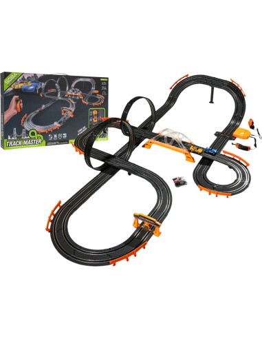 TRACK MASTER Race Track with Backlight + Accessories