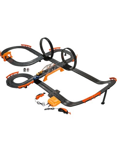 TRACK MASTER Race Track with Backlight + Accessories