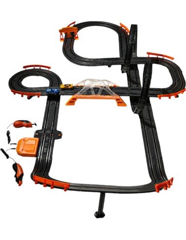 TRACK MASTER Race Track with Backlight + Accessories