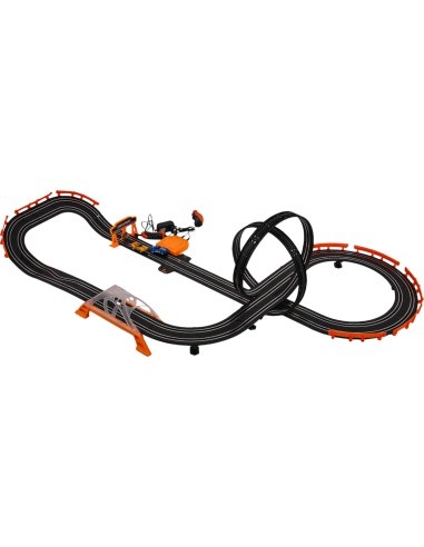 TRACK MASTER Race Track with Backlight + Accessories 615cm