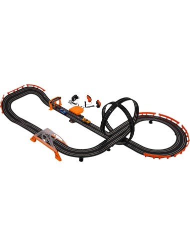 TRACK MASTER Race Track with Backlight + Accessories 615cm