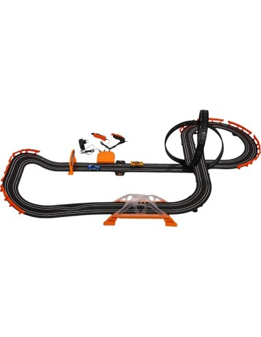 TRACK MASTER Race Track with Backlight + Accessories 615cm