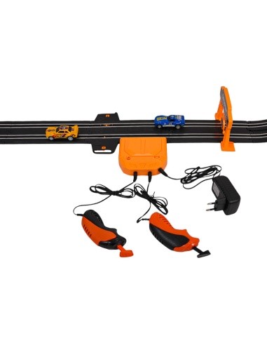 TRACK MASTER Race Track with Backlight + Accessories 615cm
