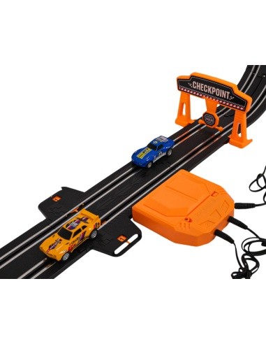 TRACK MASTER Race Track with Backlight + Accessories 615cm