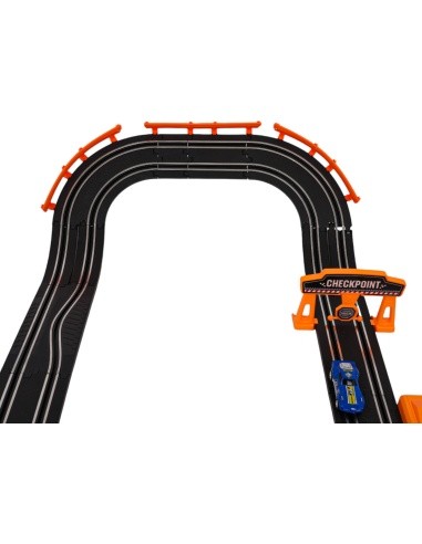 TRACK MASTER Race Track with Backlight + Accessories 615cm
