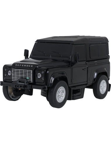 Metal Car/Robot 2in1 1:32 Land Rover Defender Black RASTAR