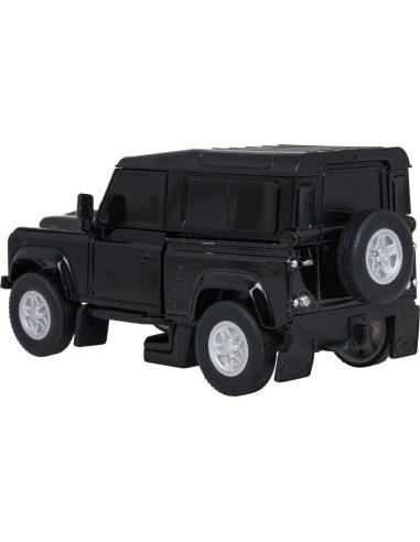 Metal Car/Robot 2in1 1:32 Land Rover Defender Black RASTAR
