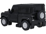 Metal Car/Robot 2in1 1:32 Land Rover Defender Black RASTAR