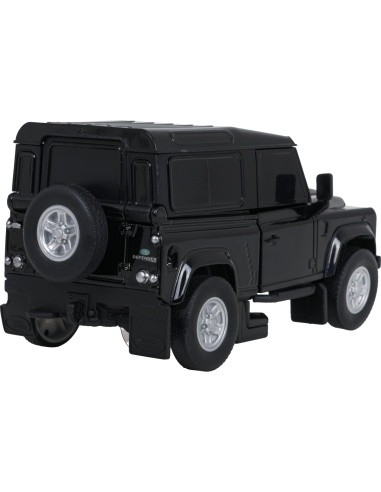 Metal Car/Robot 2in1 1:32 Land Rover Defender Black RASTAR