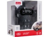Metal Car/Robot 2in1 1:32 Land Rover Defender Black RASTAR