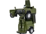 Metal Car/Robot 2in1 1:32 Land Rover Defender Green RASTAR
