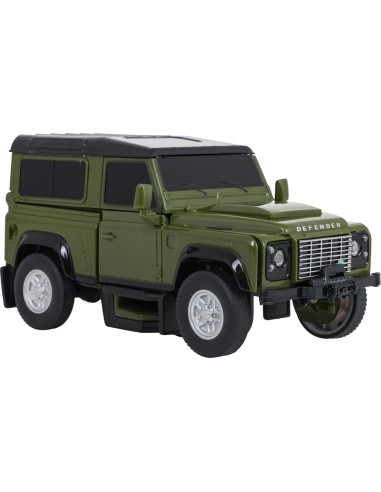Metal Car/Robot 2in1 1:32 Land Rover Defender Green RASTAR