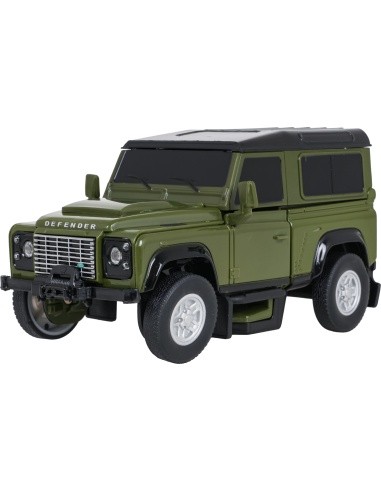 Metal Car/Robot 2in1 1:32 Land Rover Defender Green RASTAR