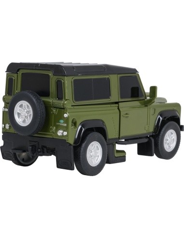 Metal Car/Robot 2in1 1:32 Land Rover Defender Green RASTAR