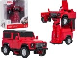 Metal Car/Robot 2in1 1:32 Land Rover Defender Red RASTAR