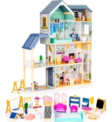 XXL Dollhouse Ecotoys Maya Residence