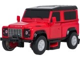 Metal Car/Robot 2in1 1:32 Land Rover Defender Red RASTAR