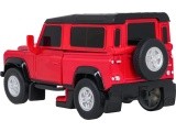 Metal Car/Robot 2in1 1:32 Land Rover Defender Red RASTAR
