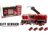 Fire brigade vehicle 2in1 + Vehicles