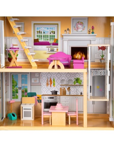 XXL Dollhouse Ecotoys Maya Residence