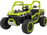 Vaikiškas elektrinis automobilis Farmer Truck UTV Racing, žalias