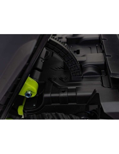 Vaikiškas elektrinis automobilis Farmer Truck UTV Racing, žalias