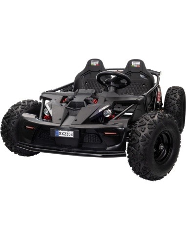 Gokartas GENERAL 63, juodas