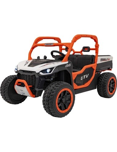 Vehicle Farmer Truck UTV Racing White