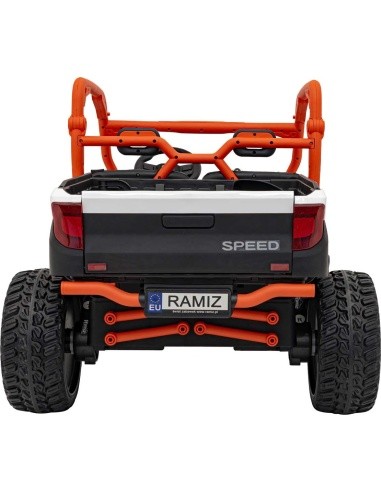 Transporto priemonė Farmer Truck UTV Racing balta