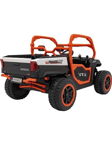 Vehicle Farmer Truck UTV Racing White